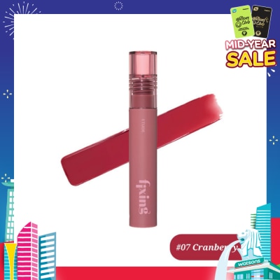 ETUDE Fixing Tint 07 Cranberry Plum (Long Lasting, Non-Drying & Ultra Thin Formula) 1s