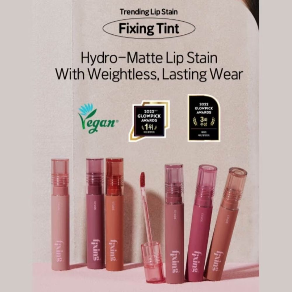 Fixing Tint 13 Melange Rose (Long Lasting, Non-Drying & Ultra Thin Formula) 1s