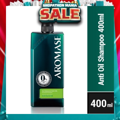 AROMASE - 5Α Intensive Anti Oil Essential Shampoo (Long Lasting Freshness And Comfort) 400ml