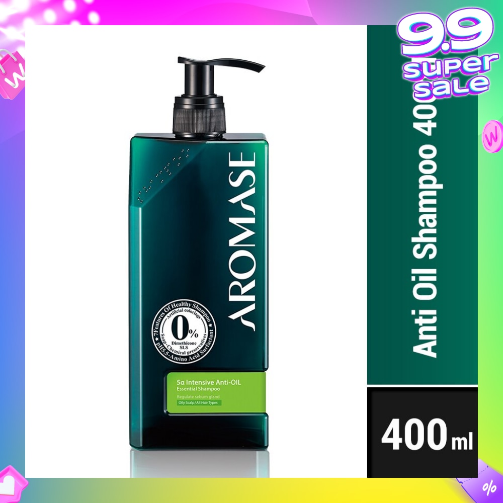 5Α Intensive Anti Oil Essential Shampoo (Long Lasting Freshness And Comfort) 400ml