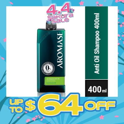 AROMASE 5Α Intensive Anti Oil Essential Shampoo (Long Lasting Freshness And Comfort) 400ml