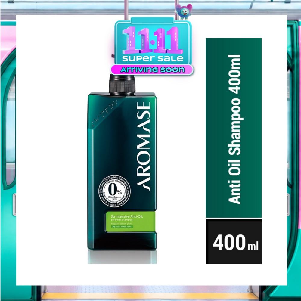 5Α Intensive Anti Oil Essential Shampoo (Long Lasting Freshness And Comfort) 400ml image
