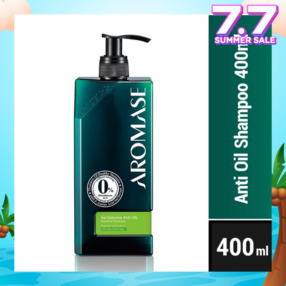 5Α Intensive Anti Oil Essential Shampoo (Long Lasting Freshness And Comfort) 400ml