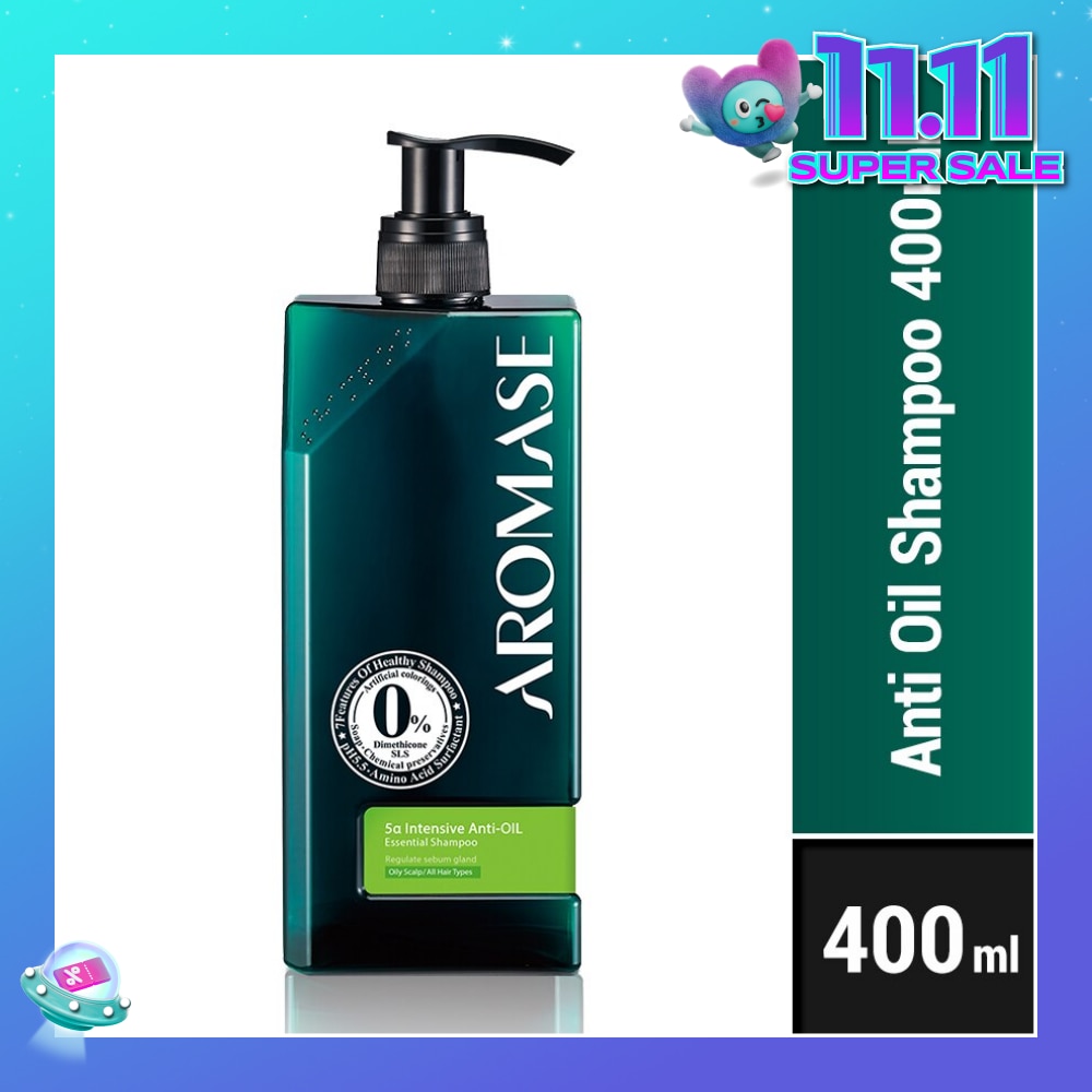 5Α Intensive Anti Oil Essential Shampoo (Long Lasting Freshness And Comfort) 400ml