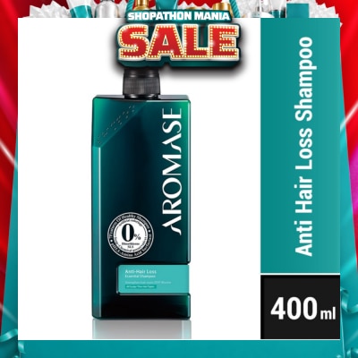 AROMASE - Anti Hair Loss Essential Shampoo (Maintain The Hair’s Vitality And Make It Stronger And Healthier) 400ml