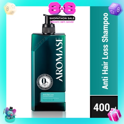 AROMASE - Anti Hair Loss Essential Shampoo (Maintain The Hair’s Vitality And Make It Stronger And Healthier) 400ml