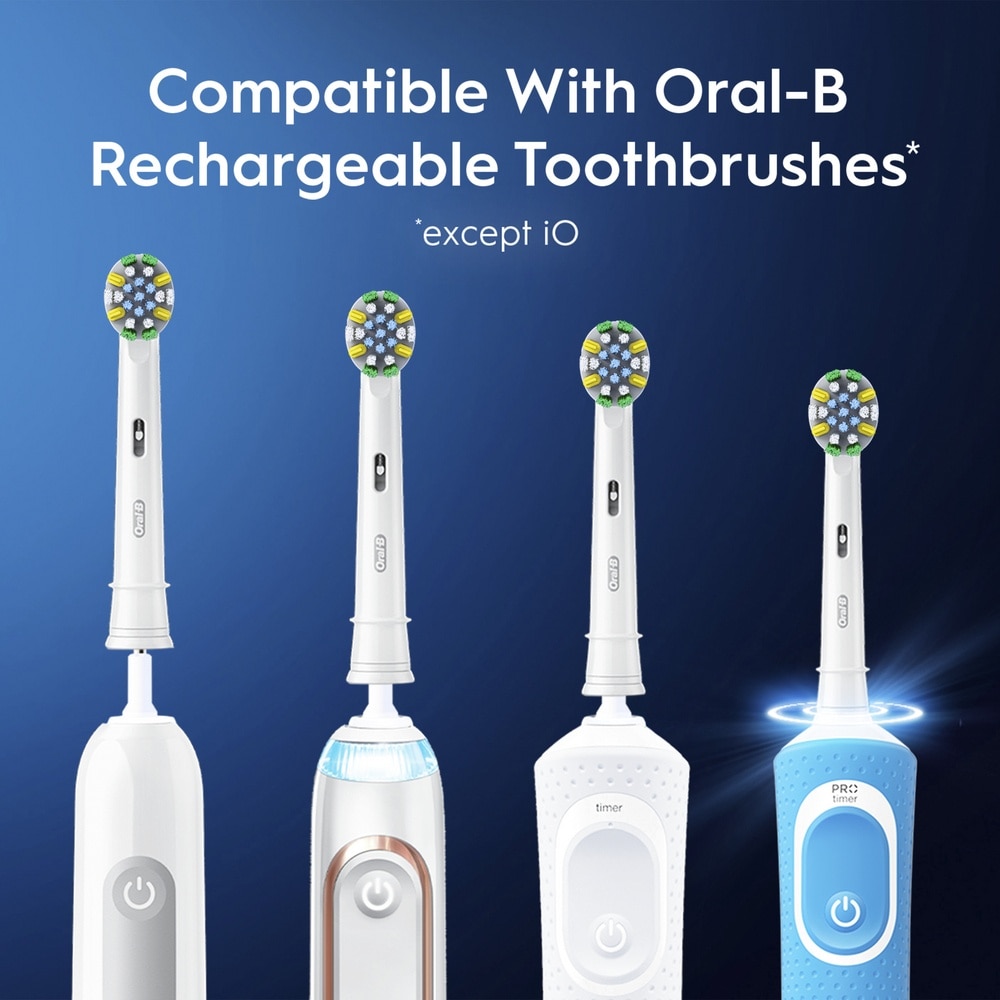 Floss Action Clean Electric Toothbrush Replacement Head 2s