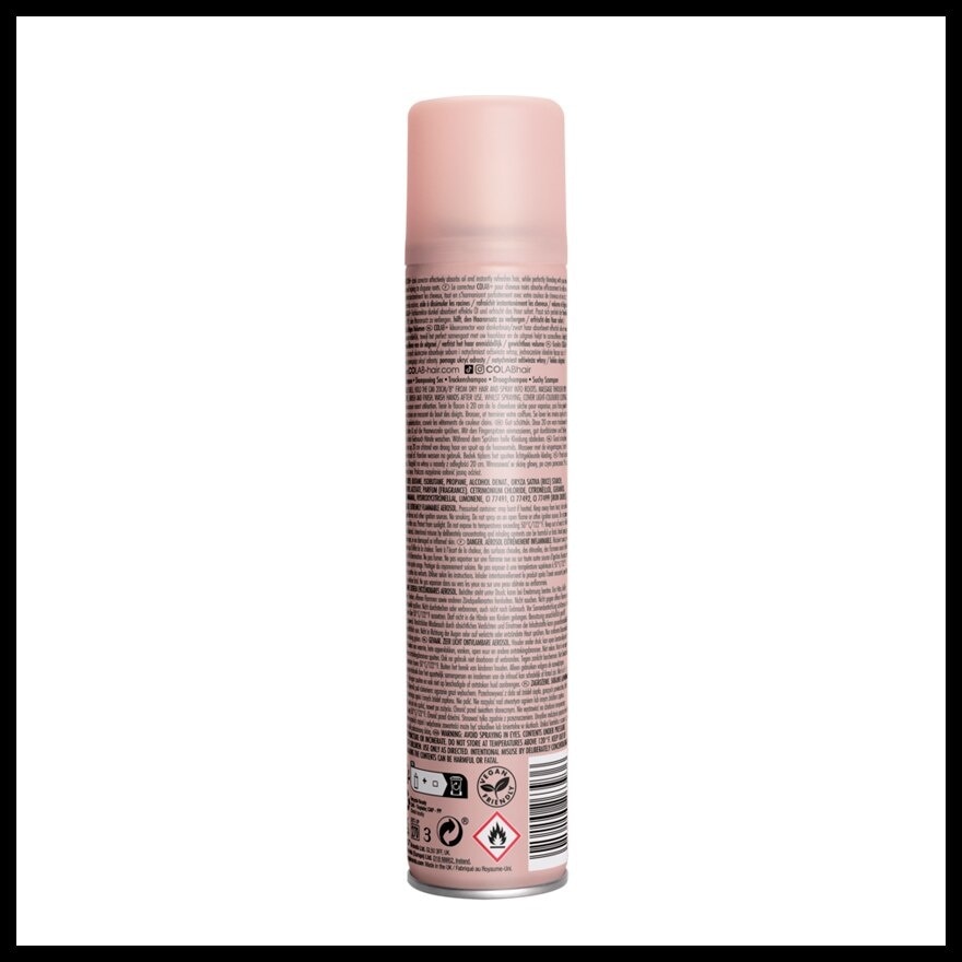 Dry Shampoo Dark Correct (Effectively Absorb Oil And Instantly Refreshes Roots With An Invisible Lightweight Finish) 200ml