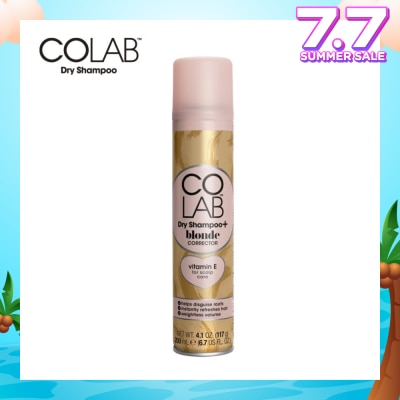 COLAB Dry Shampoo Blonde Correct (Effectively Absorb Oil And Instantly Refreshes Roots With An Invisible Lightweight Finish) 200ml