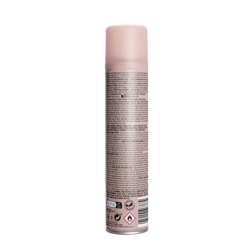 Dry Shampoo Blonde Correct (Effectively Absorb Oil And Instantly Refreshes Roots With An Invisible Lightweight Finish) 200ml