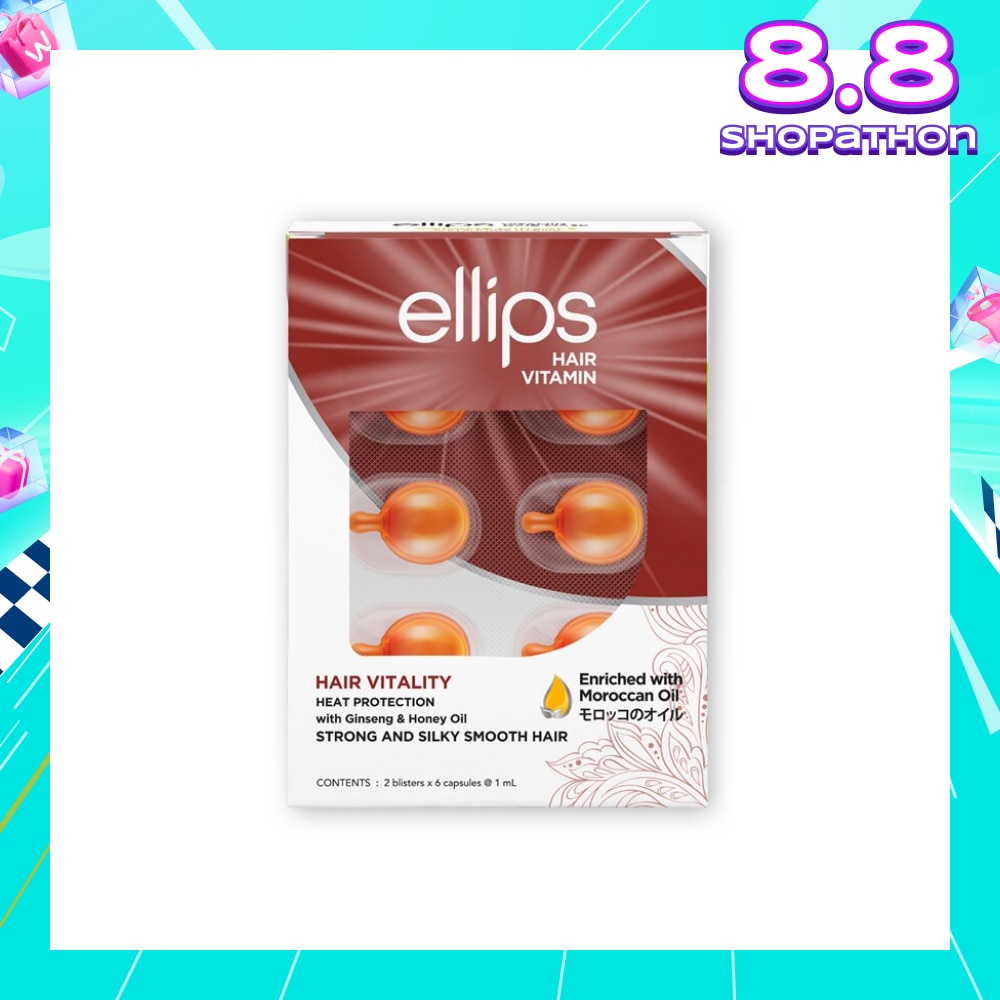 Hair Vitamins Vitality (Nourishes, Nurtures And Protects Brittle And Rough Hair) 12s