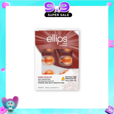 ELLIPS - Hair Vitamins Vitality (Nourishes, Nurtures And Protects Brittle And Rough Hair) 12s image