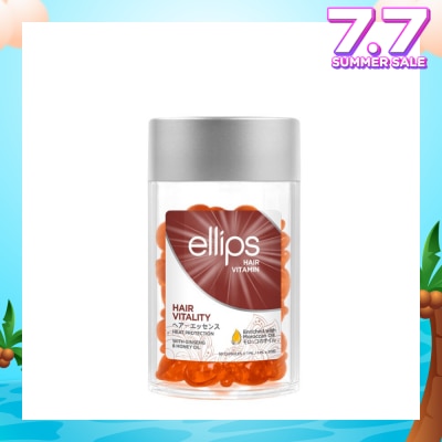 ELLIPS Hair Vitamins Vitality (Nourishes, Nurtures And Protects Brittle And Rough Hair) 50s