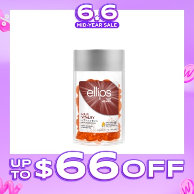 ELLIPS - Hair Vitamins Vitality (Nourishes, Nurtures And Protects Brittle And Rough Hair) 50s