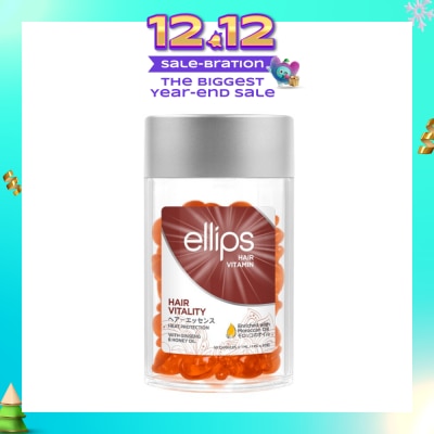 ELLIPS Hair Vitamins Vitality (Nourishes, Nurtures And Protects Brittle And Rough Hair) 50s