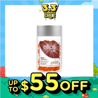 ELLIPS Hair Vitamins Vitality (Nourishes, Nurtures And Protects Brittle And Rough Hair) 50s