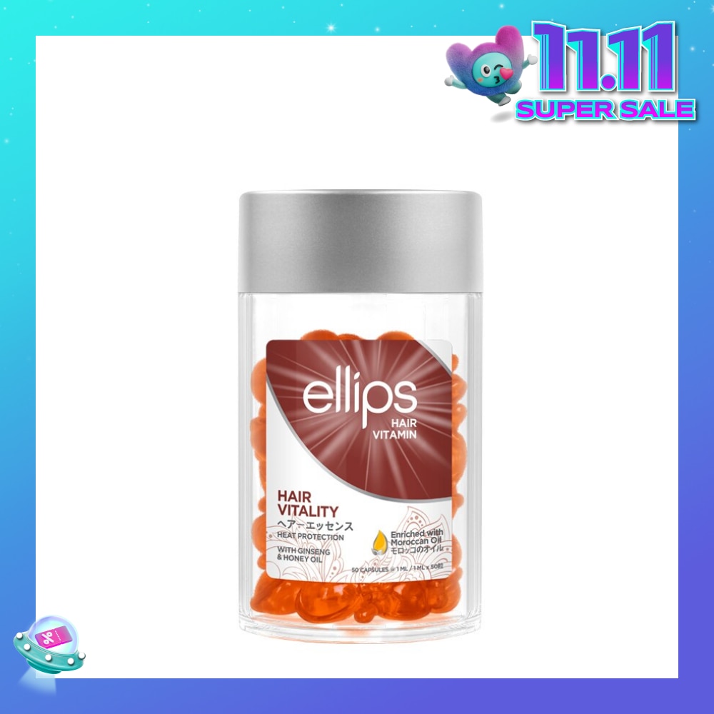 Hair Vitamins Vitality (Nourishes, Nurtures And Protects Brittle And Rough Hair) 50s