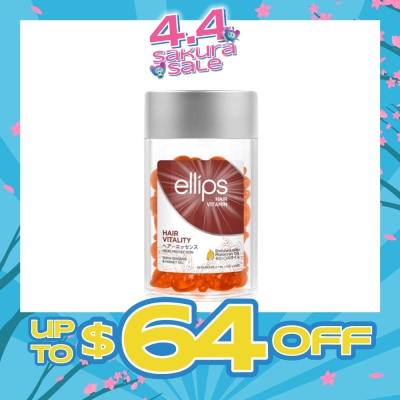 ELLIPS - Hair Vitamins Vitality (Nourishes, Nurtures And Protects Brittle And Rough Hair) 50s