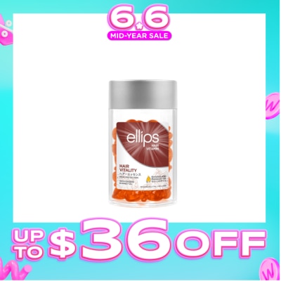 ELLIPS - Hair Vitamins Vitality (Nourishes, Nurtures And Protects Brittle And Rough Hair) 50s