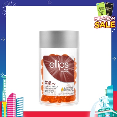 ELLIPS Hair Vitamins Vitality (Nourishes, Nurtures And Protects Brittle And Rough Hair) 50s