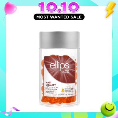 ELLIPS Hair Vitamins Vitality (Nourishes, Nurtures And Protects Brittle And Rough Hair) 50s image