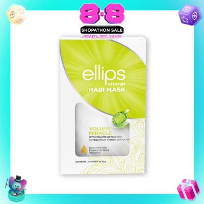 ELLIPS - Hair Mask Volume Miracle (Hair Feels Thicker, Smoother And More Glowing) 4s