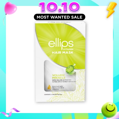ELLIPS Hair Mask Volume Miracle (Hair Feels Thicker, Smoother And More Glowing) 4s image