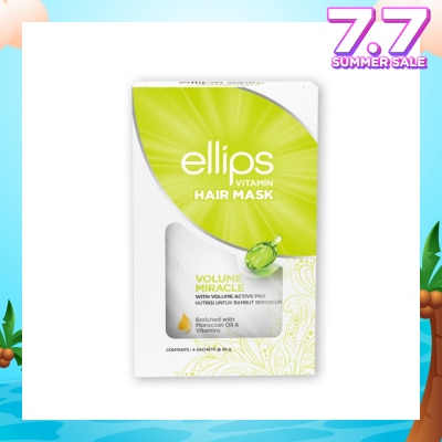 ELLIPS Hair Mask Volume Miracle (Hair Feels Thicker, Smoother And More Glowing) 4s