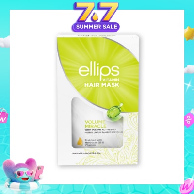 ELLIPS - Hair Mask Volume Miracle (Hair Feels Thicker, Smoother And More Glowing) 4s