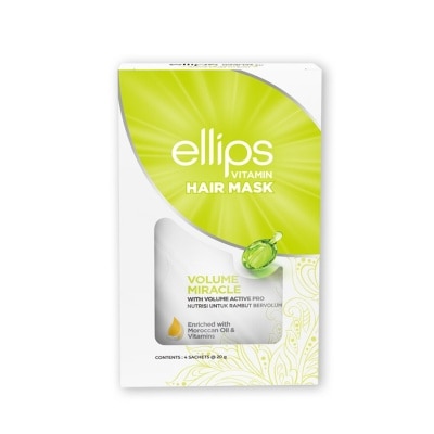 ELLIPS Hair Mask Volume Miracle (Hair Feels Thicker, Smoother And More ...
