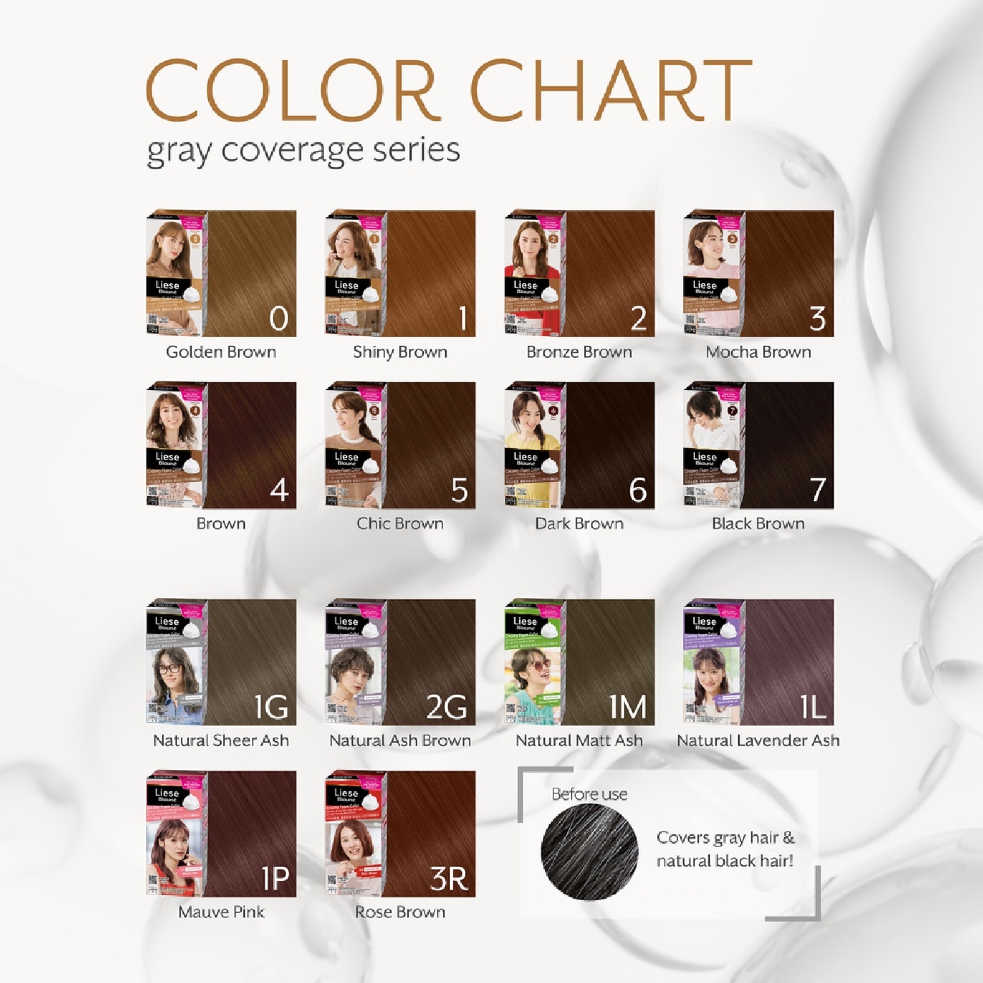 Blauné Creamy Foam Color #6 Dark Brown 108ml