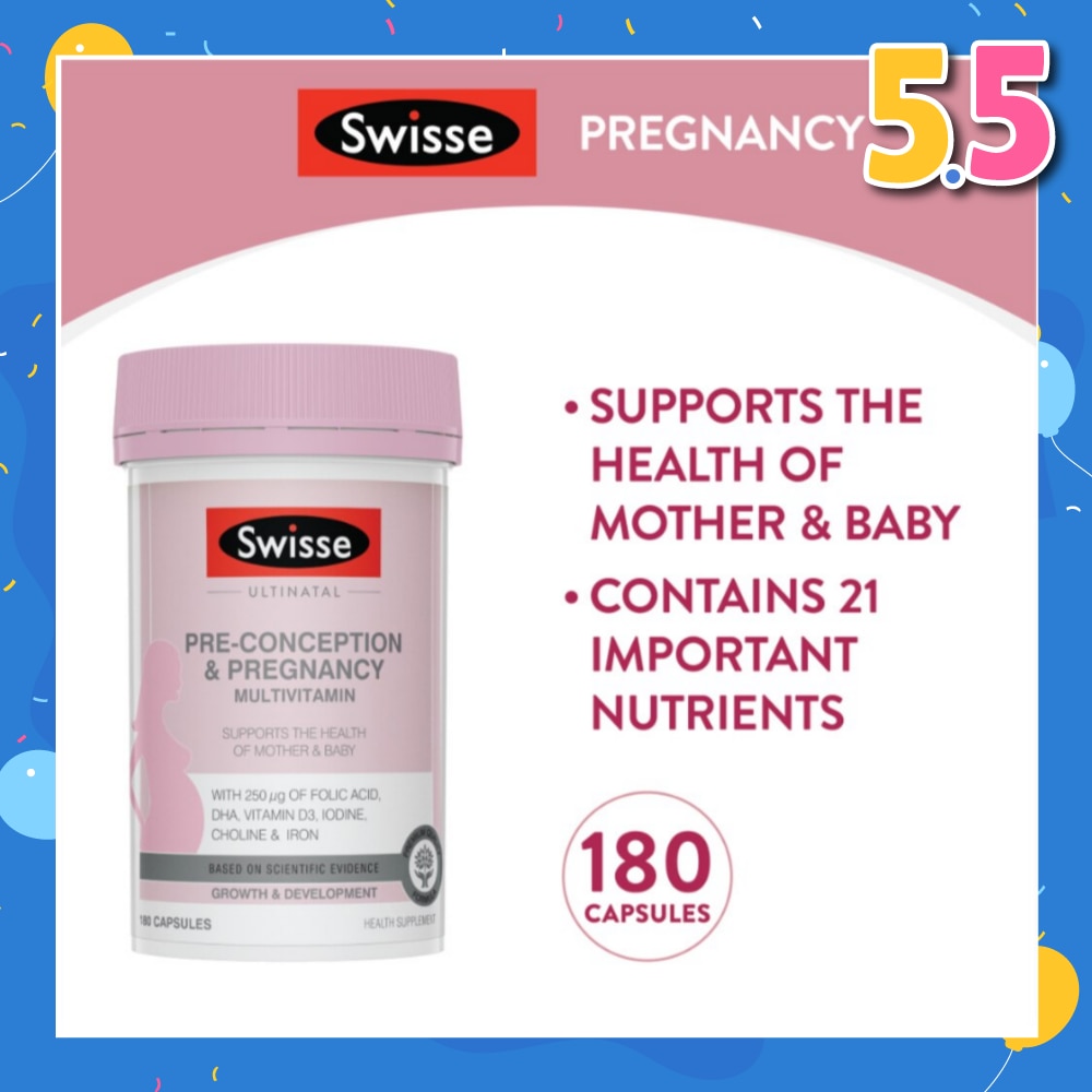 Ultinatal Pre-Conception & Pregnancy 180 tabs
