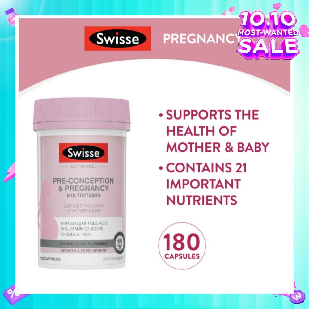 Ultinatal Pre-Conception & Pregnancy 180 tabs