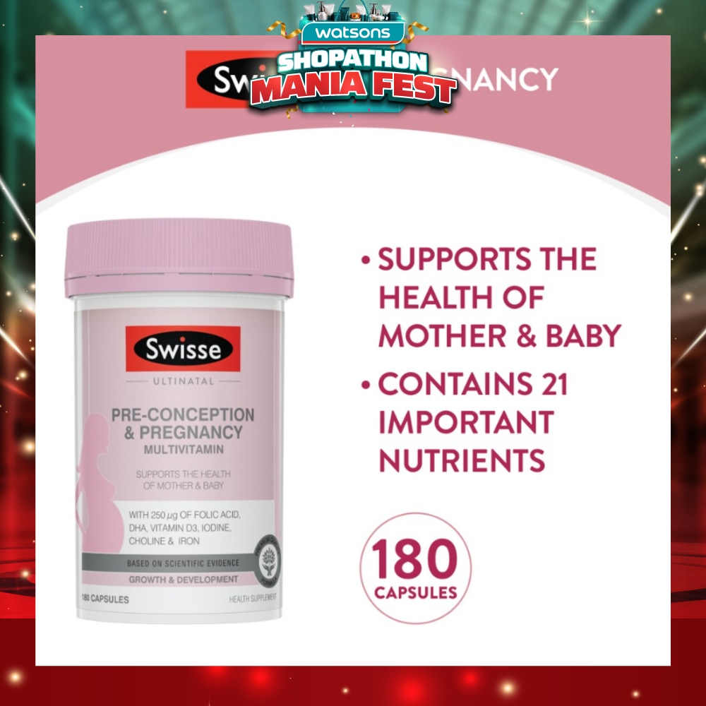 Ultinatal Pre-Conception & Pregnancy 180 tabs
