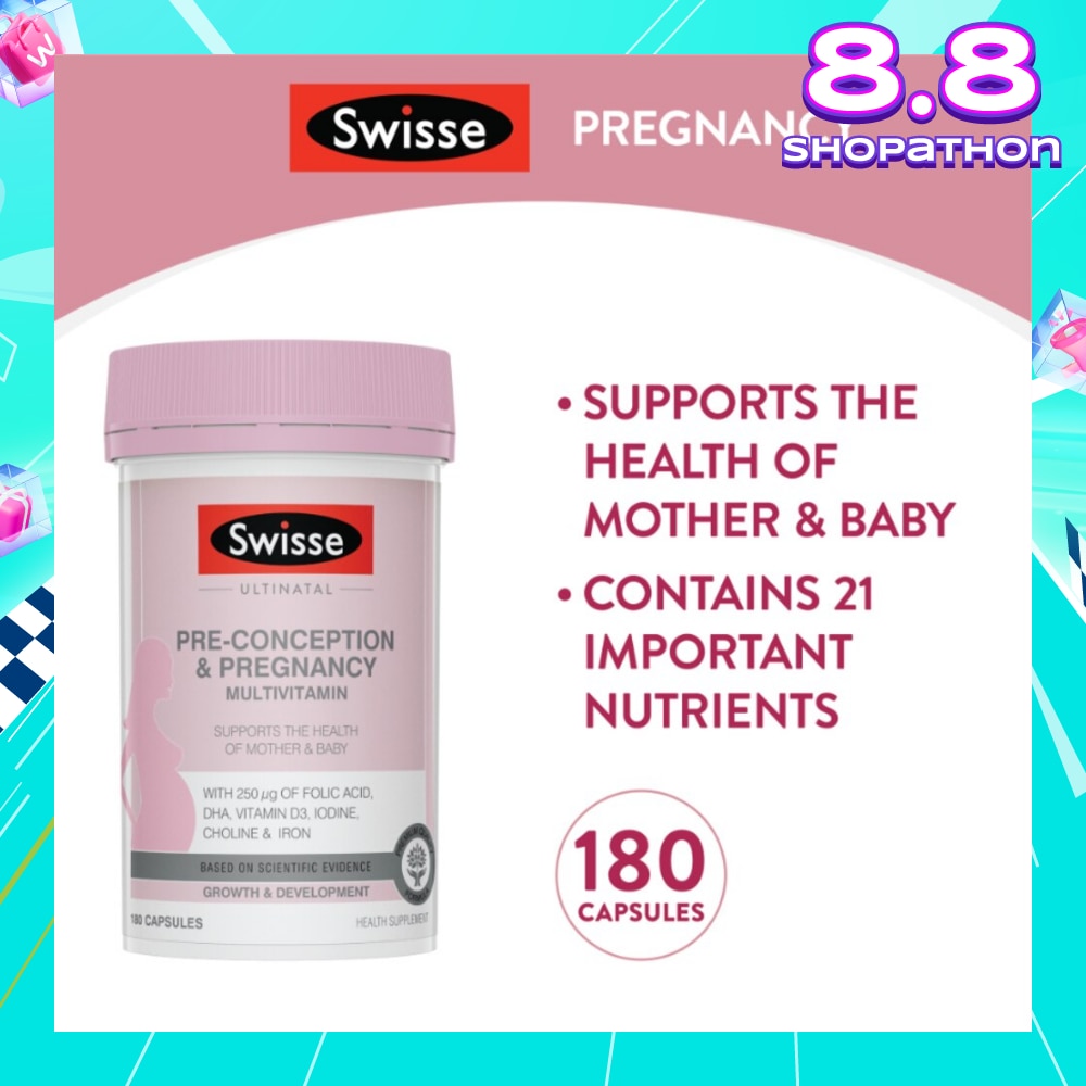 Ultinatal Pre-Conception & Pregnancy 180 tabs