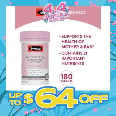 SWISSE - Ultinatal Pre-Conception & Pregnancy 180 tabs