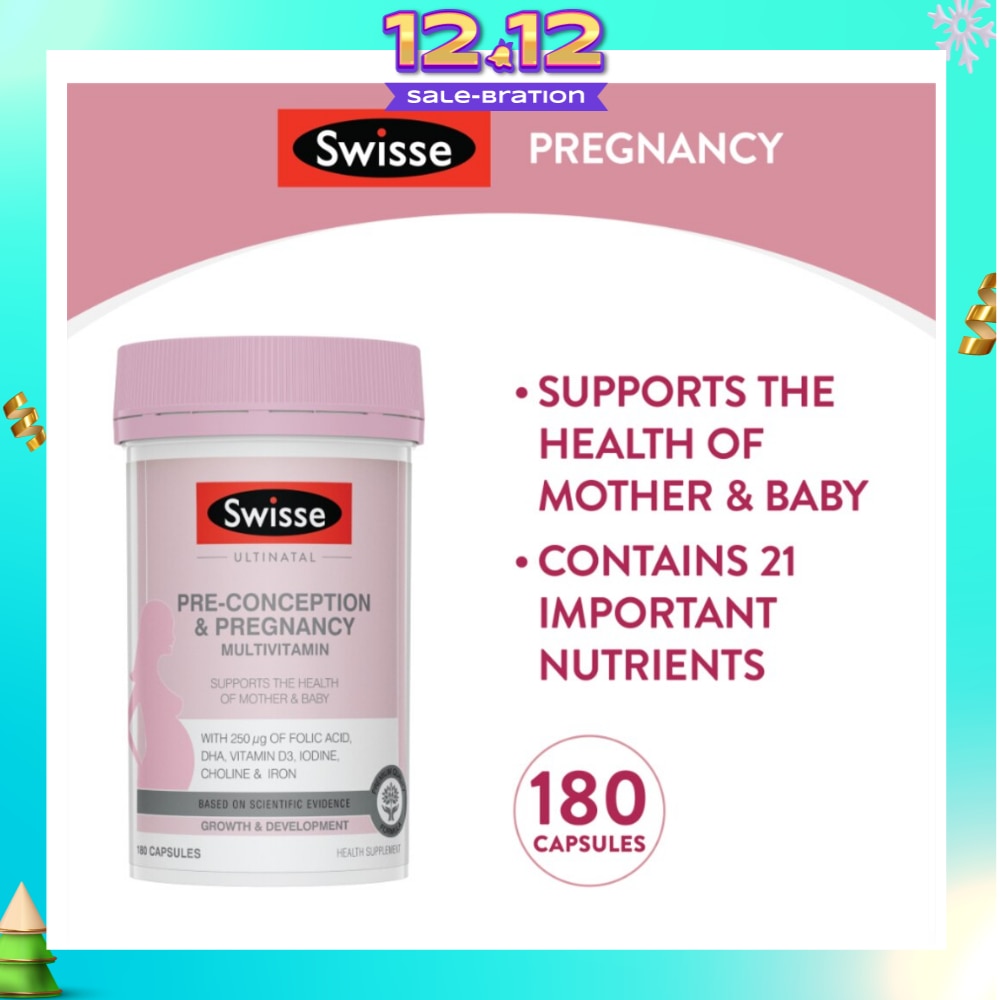 Ultinatal Pre-Conception & Pregnancy 180 tabs