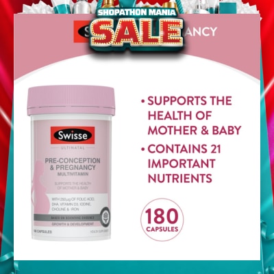 SWISSE - Ultinatal Pre-Conception & Pregnancy 180 tabs