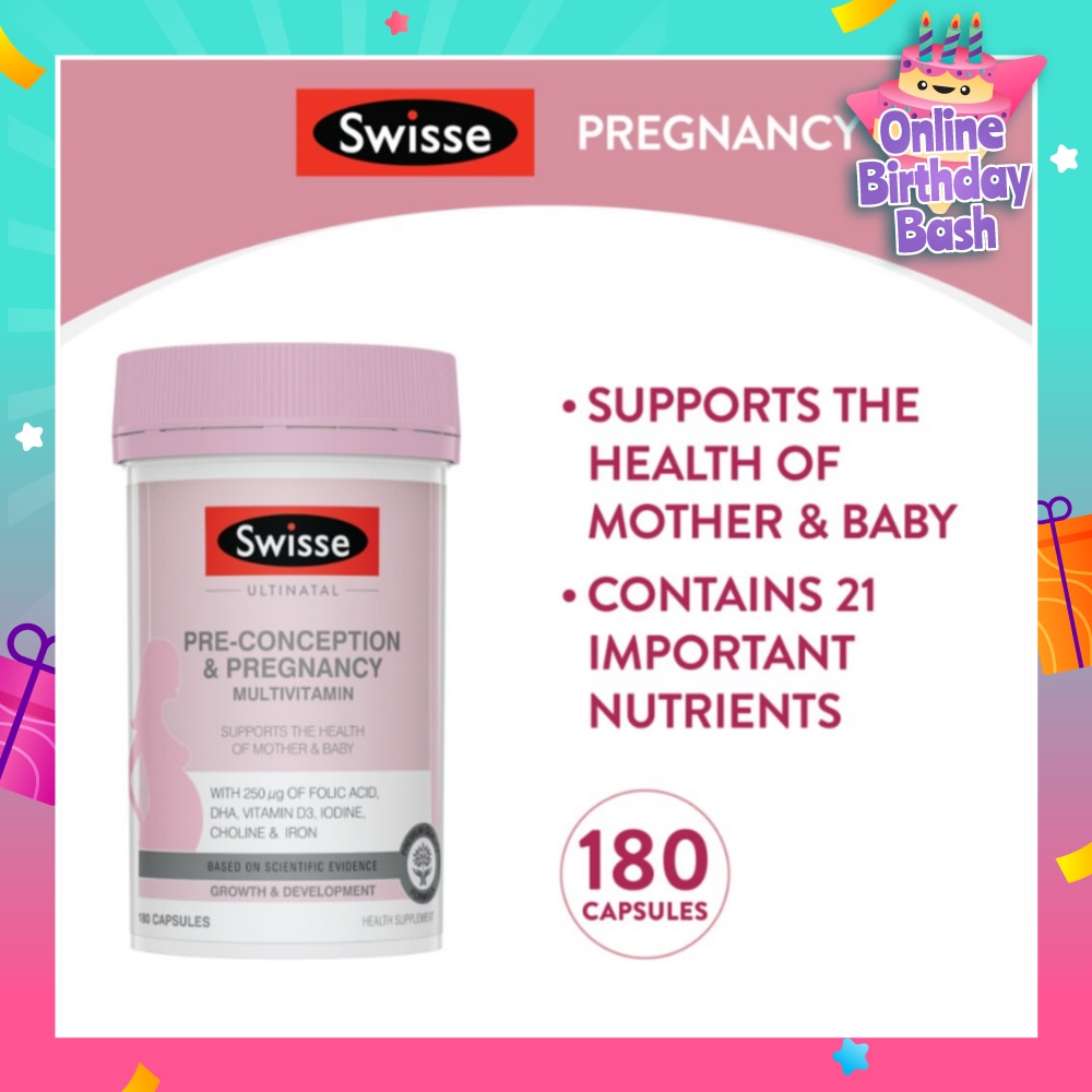 Ultinatal Pre-Conception & Pregnancy 180 tabs