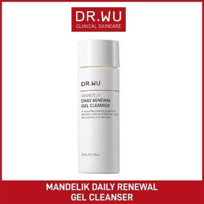 DR. WU Mandelik Daily Renewal Gel Cleanser 50ml