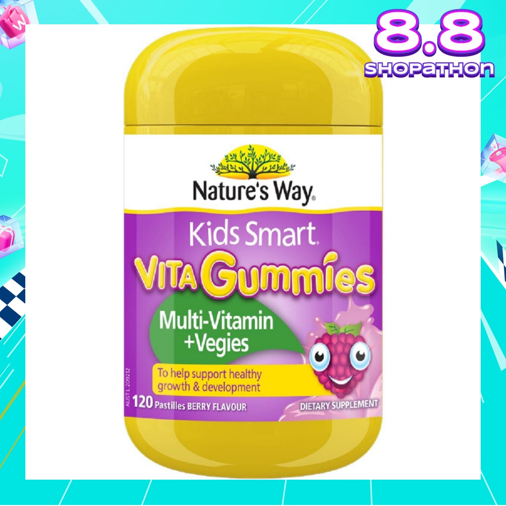 Kids Smart Vita Gummies Multivitamin + Vegies 120s
