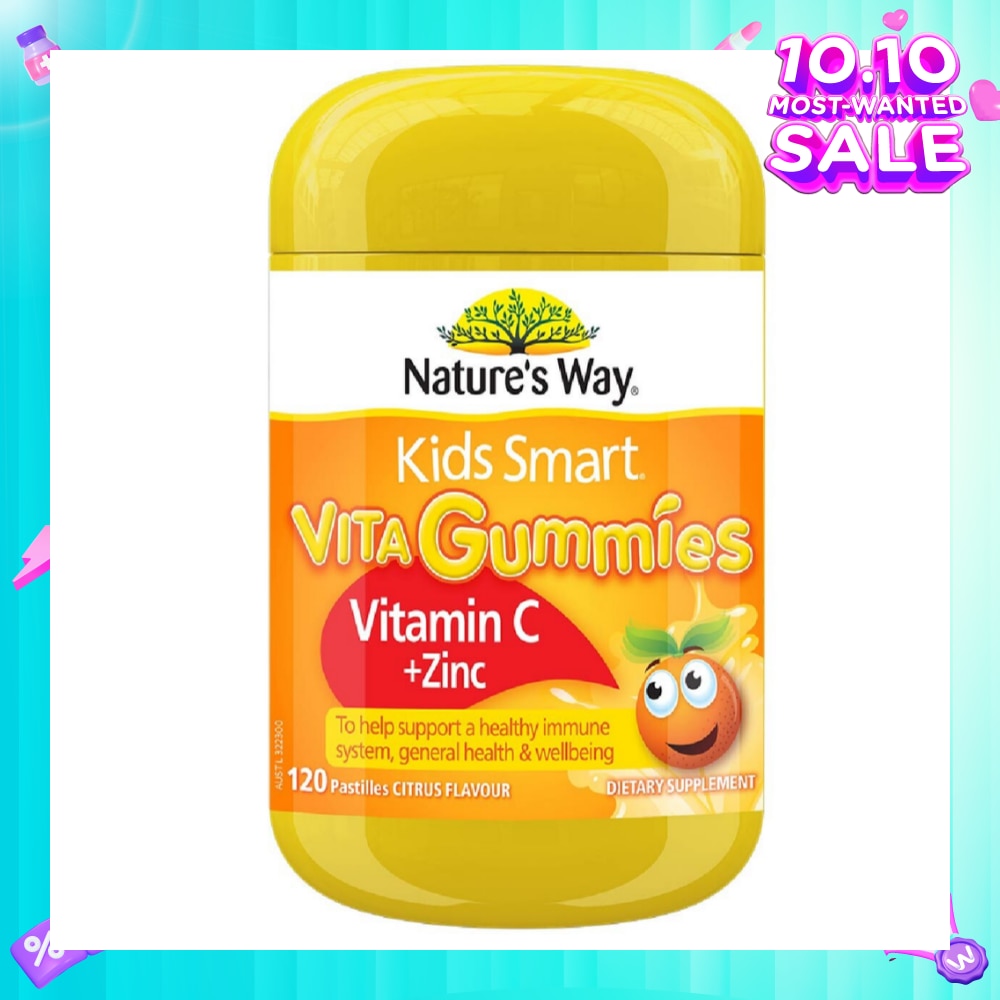 Kids Smart Vita Gummies Vitamin C + Zinc 120s