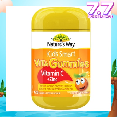 NATURES WAY Kids Smart Vita Gummies Vitamin C + Zinc 120s