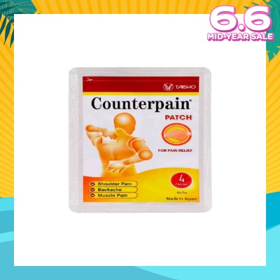 COUNTERPAIN Patch (For Pain Relief) 4s