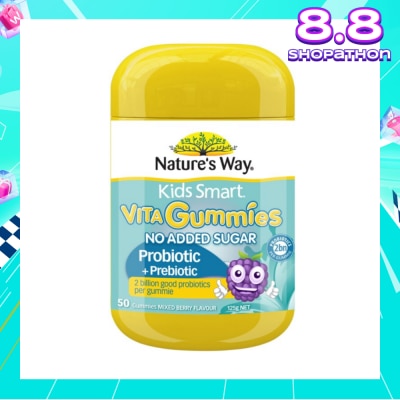 NATURES WAY Kids Smart Multivitamin + Probiotics 50s