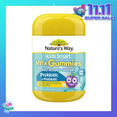 NATURES WAY Kids Smart Multivitamin + Probiotics 50s