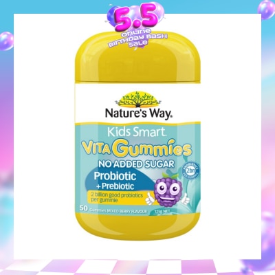 NATURES WAY - Kids Smart Multivitamin + Probiotics 50s
