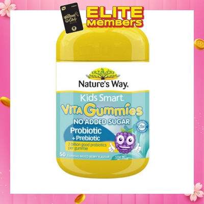 NATURES WAY Kids Smart Multivitamin + Probiotics 50s