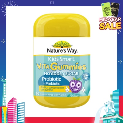 NATURES WAY Kids Smart Multivitamin + Probiotics 50s
