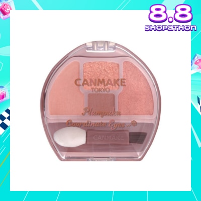 CANMAKE Plumpuku Coordinate Eyes Shadow Palette 01 16g